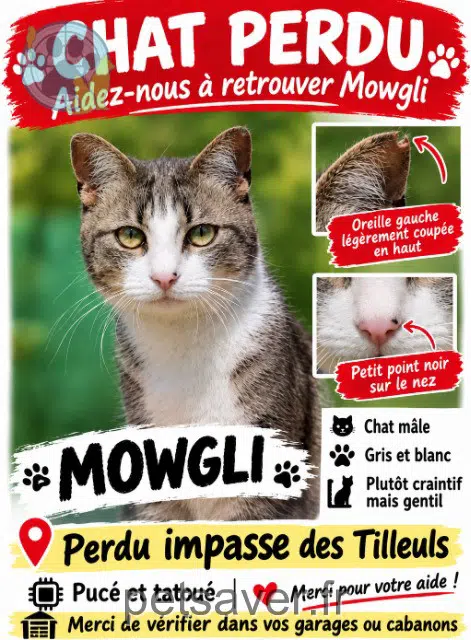 chat lost 89100 Gron Mowgli